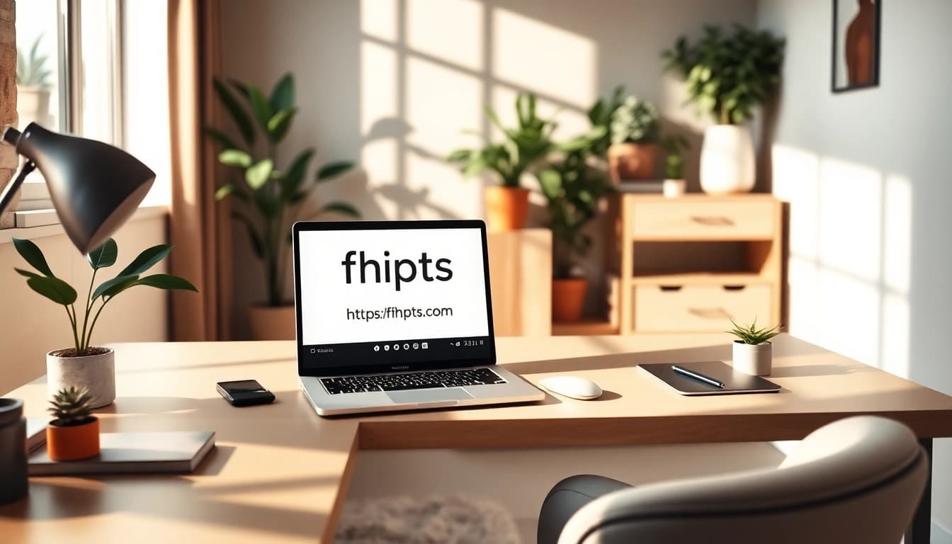 Engage with https://fhpts.com in a modern workspace filled with inviting greenery and warm light.
