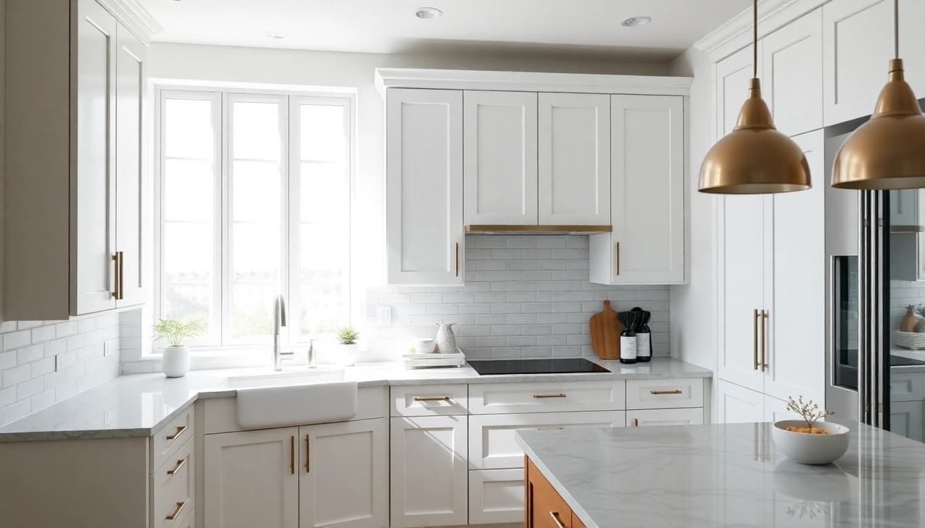 Refaced kitchen cabinet in a modern setting showcasing Cabinet Refacing Largo FL.