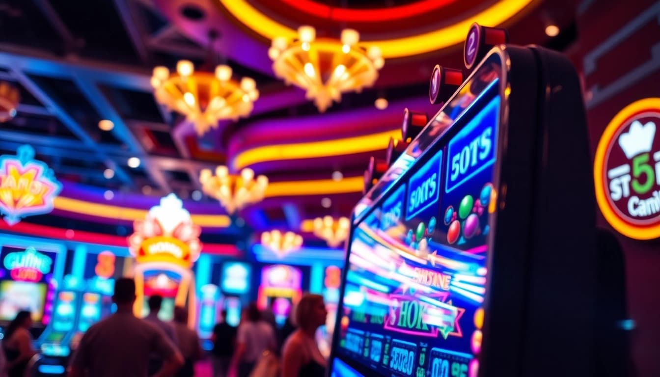 Menangkan hoki slot dengan mesin slot terbaru yang mengesankan di kasino.
