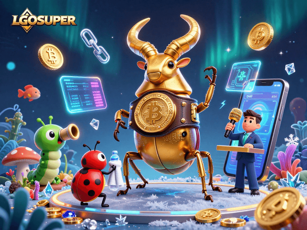 Engage with LGOSUPER's thrilling underwater battle as vibrant sea creatures unveil exciting gameplay.