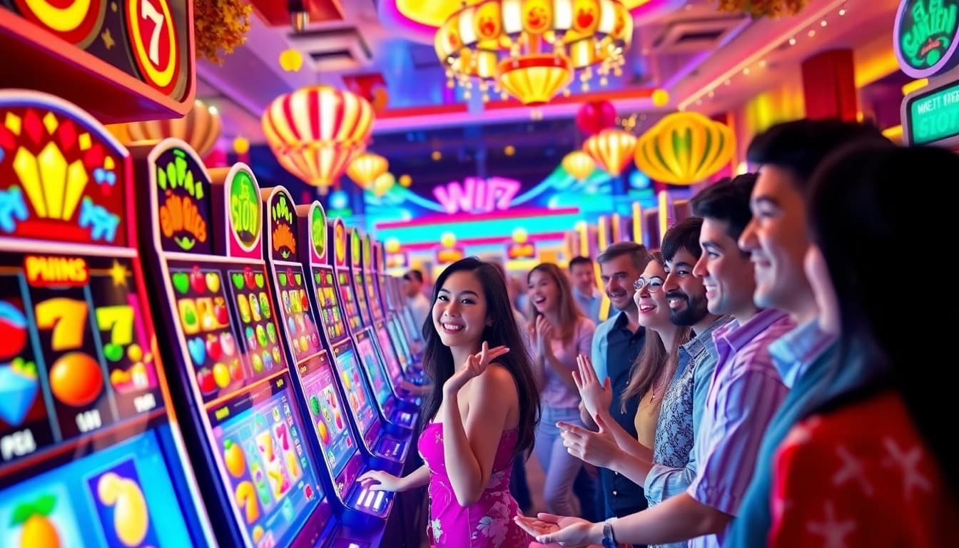 เล่น 918kiss slot พบกับบรรยากาศคาสิโนที่มีความสุขและหลากหลายผู้เล่น