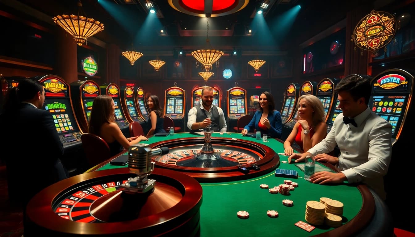 Experience the thrill of winning at roulette while capturing high-quality audio with MV 88 in a glamorous casino.
