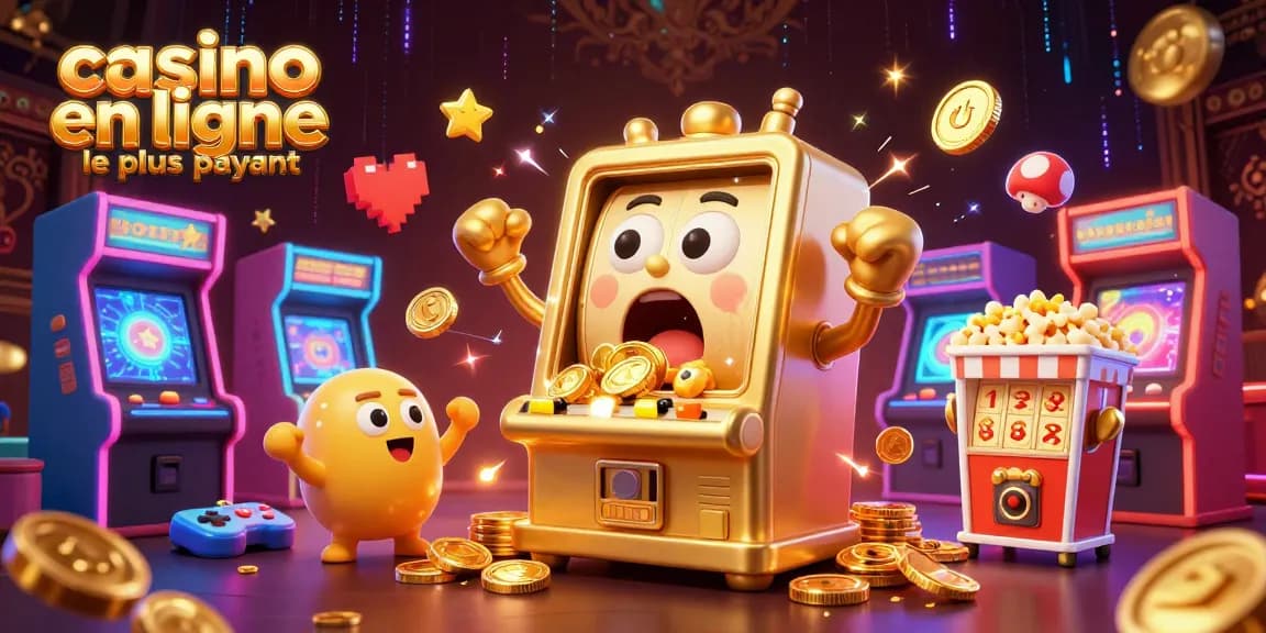 Découvrez le casino en ligne le plus payant, avec des machines à sous joyeuses et des pièces d'or scintillantes.