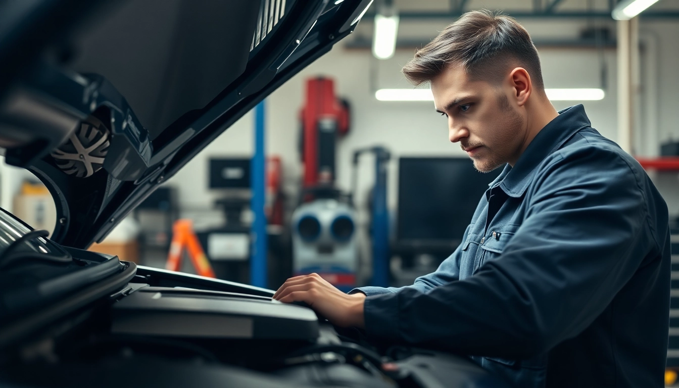 Understanding mechanical breakdown coverage alternative through an expert mechanic inspecting a vehicle.