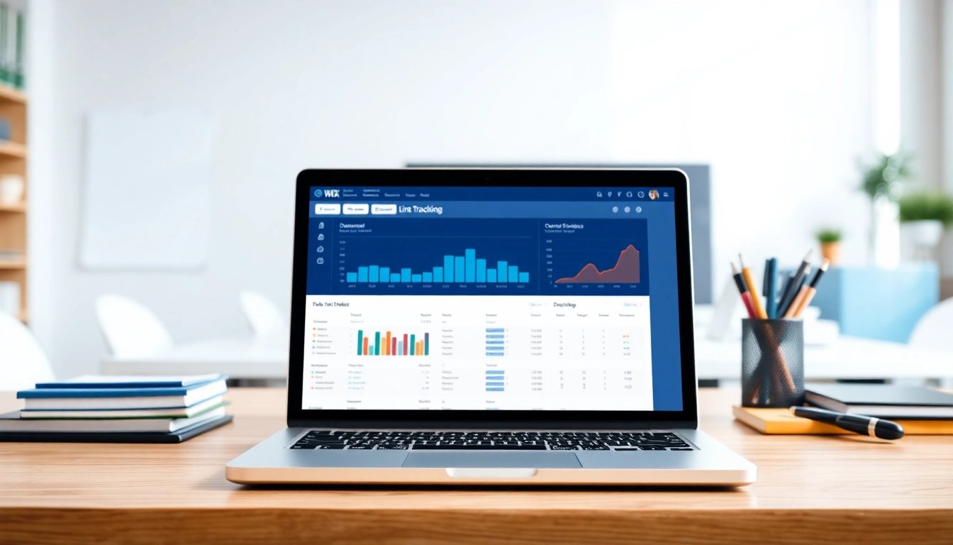 Using a document and link tracking tool to boost productivity in a modern office setting.