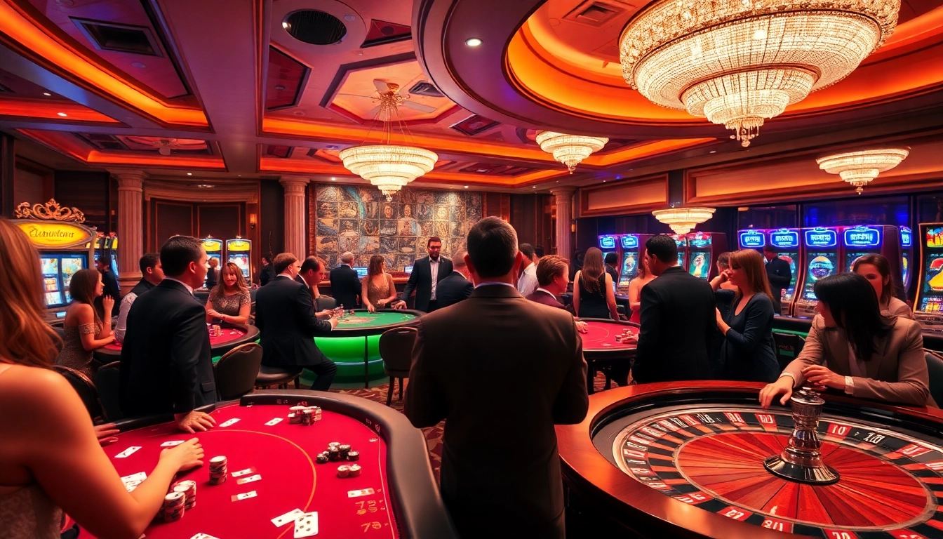 Vivez l'excitation du meilleur casino en ligne avec des tables glamour, des jeux captivants et des joueurs élégants.