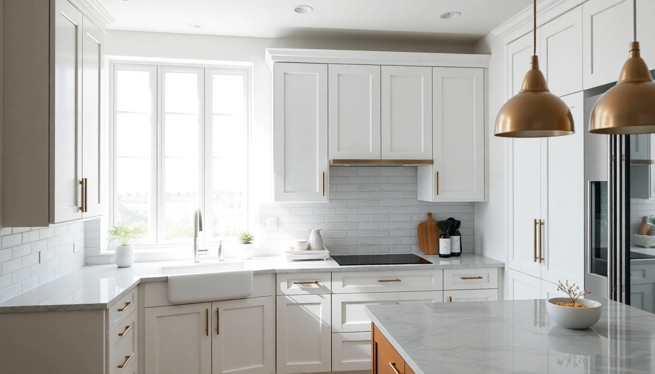 Refaced kitchen cabinet in a modern setting showcasing Cabinet Refacing Largo FL.