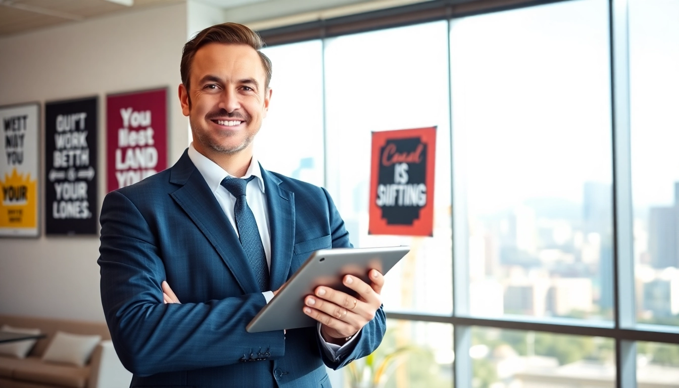 Engaging business coach los Angeles offering insights and leadership in a modern office.