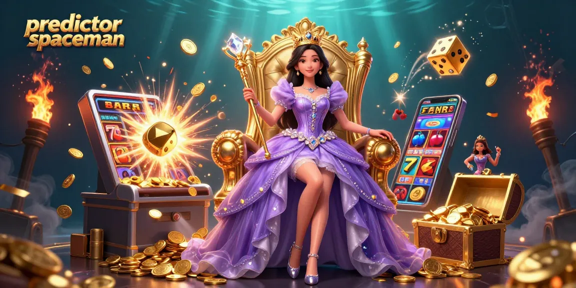 Engage with the predictor spaceman as you play thrilling casino games surrounded by a lavish illustration.