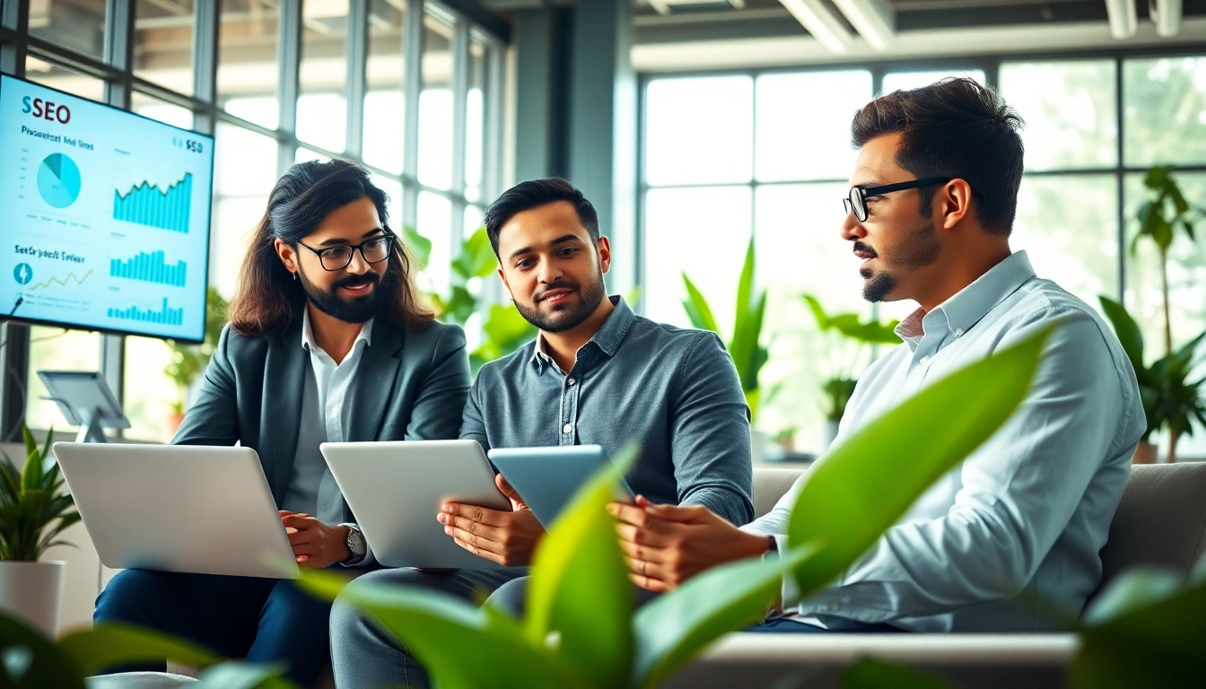 Transforming online presence with Clearwater FL SEO services in a collaborative workspace.