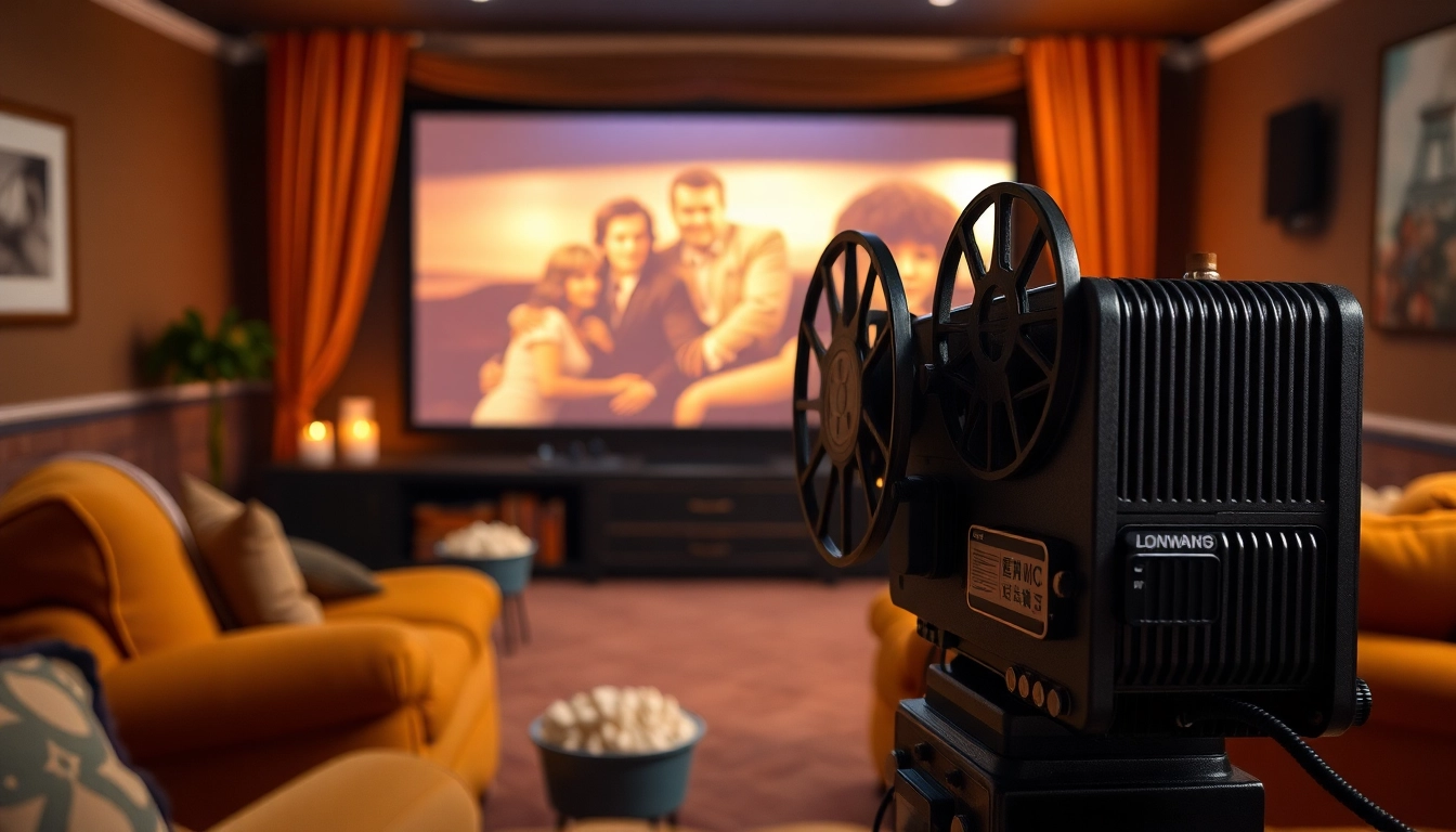 เปิดดูหนังออนไลน์ในบรรยากาศโรงภาพยนตร์ที่บ้านพร้อมโปรเจคเตอร์และจอใหญ่