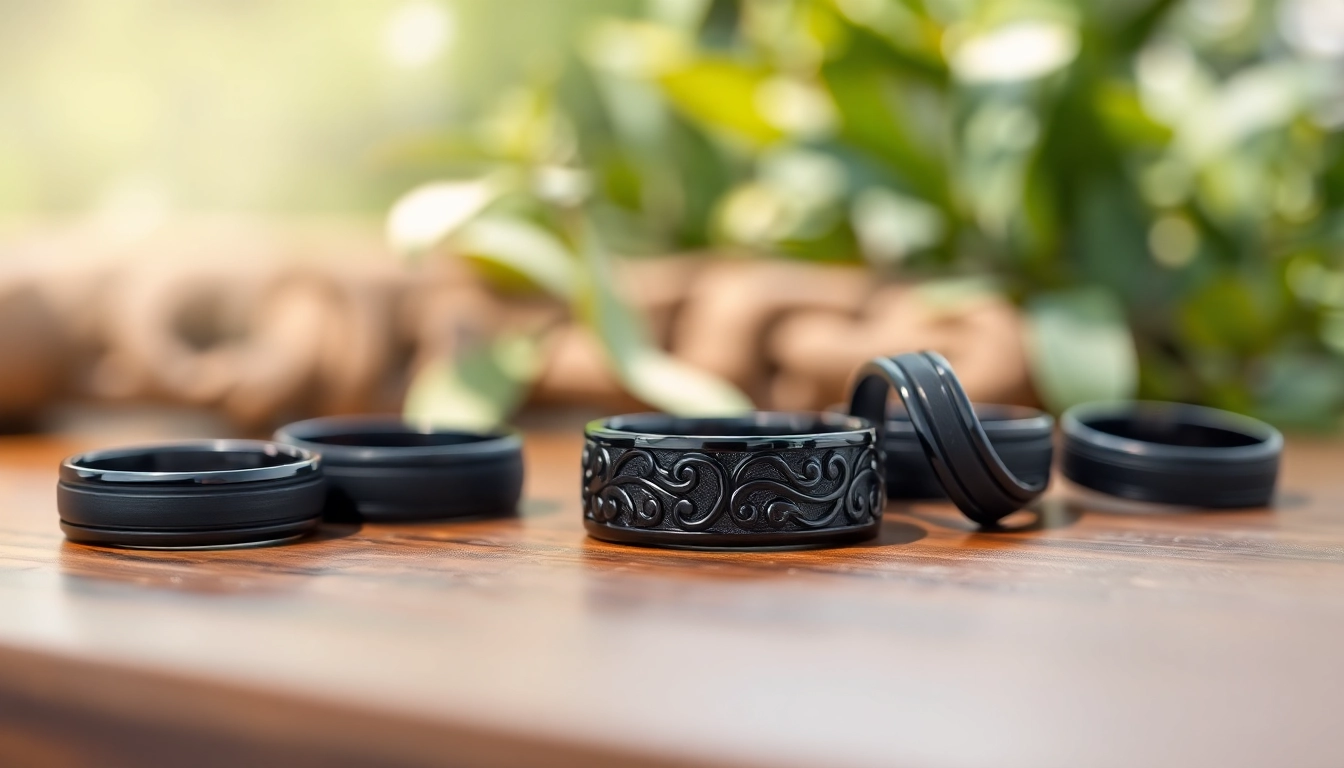 Artistry and Strength of Black Zirconium Rings for Wedding and Fashion