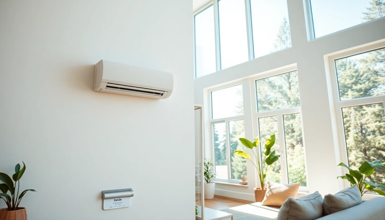 Enhance your space with a Daikin mini split AC, featuring sleek design and high efficiency.