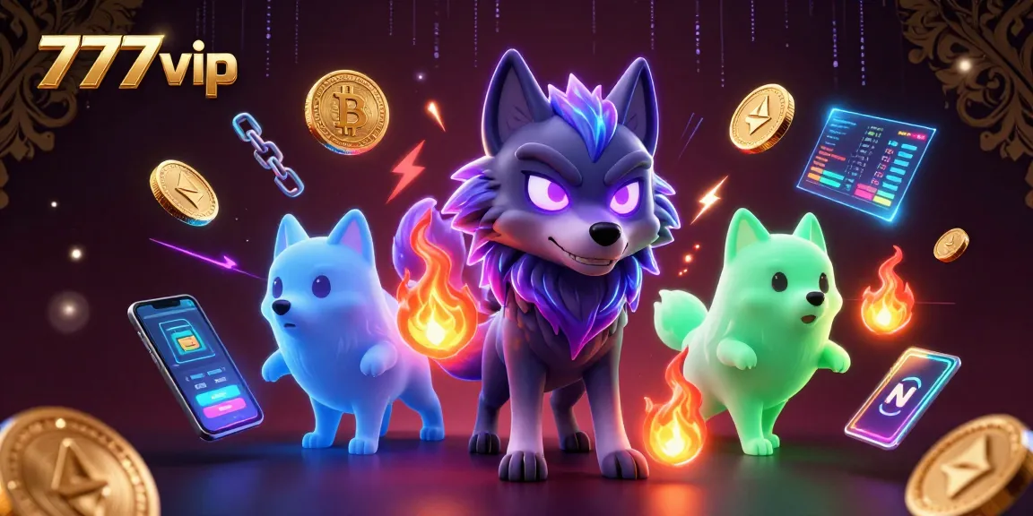 Experience thrilling gameplay with 777vip's dynamic crypto casino elements and ghostly wolf companions.