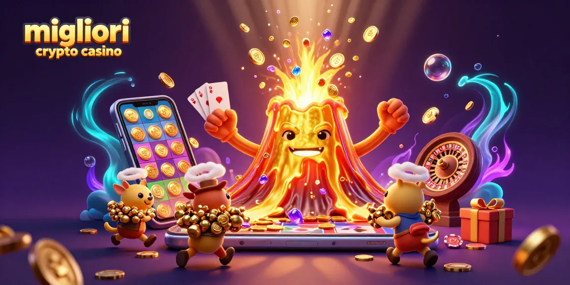 Scopri i migliori crypto casino nel 2026 con animazioni di vincite in monete e avventure ludiche.