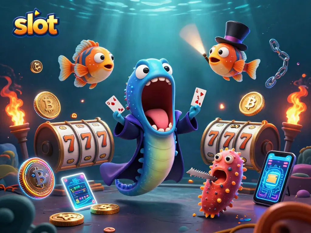 Menangkan slot dengan gulper eel dan anglerfish yang beraksi di bawah laut.