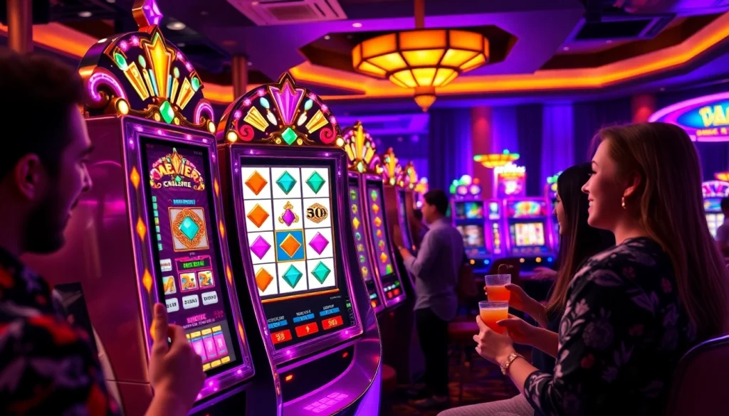 Menangkan hadiah di slot link jewel4d slot yang penuh warna dan mesin berkilauan.