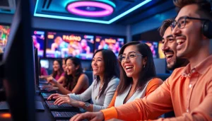 Menangkan permainan kasinojitu resmi dengan suasana penuh semangat antara pemain.