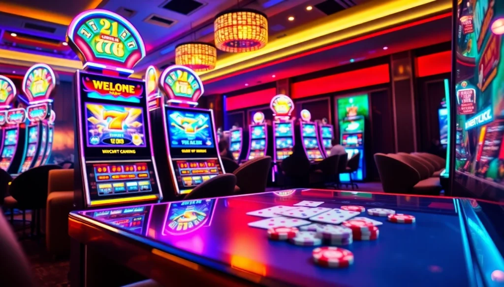 Mainkan link slot gacor terbaru dengan mesin slot penuh warna dan pemain yang bersemangat.