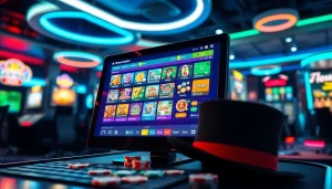 Jelajahi togel online melalui antarmuka permainan yang energik dan menarik.