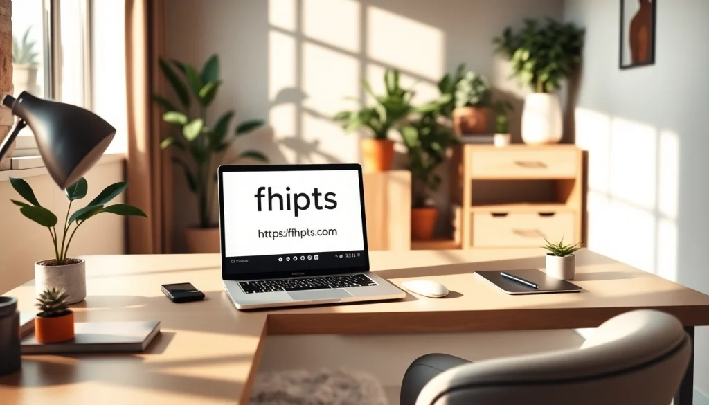 Engage with https://fhpts.com in a modern workspace filled with inviting greenery and warm light.