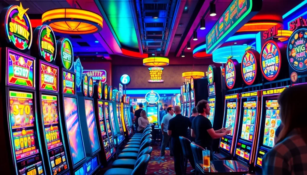 Menangkan jackpot di slot terpercaya dengan berbagai mesin yang cerah dan atraktif.