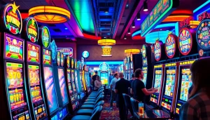 Menangkan jackpot di slot terpercaya dengan berbagai mesin yang cerah dan atraktif.