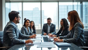 Graphic of Corrida Legal Corporate & Employment Law Firm in Gurgaon consultation session highlights collaboration and professionalism.