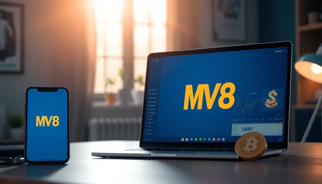 Experience seamless transactions with MV 88's user-friendly interface for cryptocurrency betting.