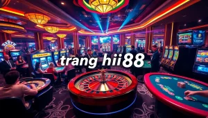 Experience the excitement of trang hi88 with players enjoying lively roulette games.