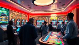 Menampilkan toto togel resmi dengan pemain terlibat dalam pengalaman permainan modern yang menarik.