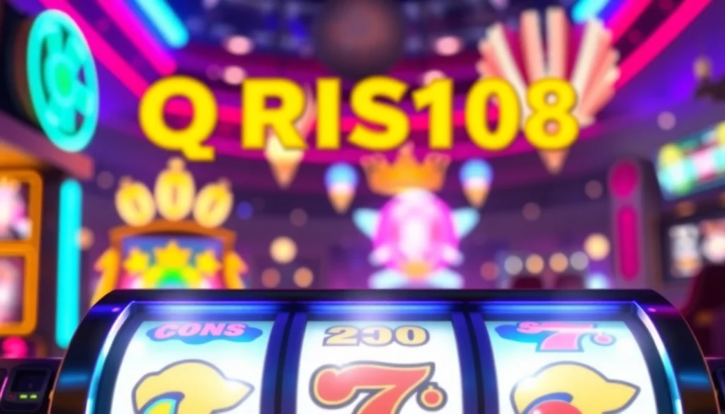 Menghadirkan permainan slot QRIS108 Slot dengan grafis menarik dan simbol yang mencolok.