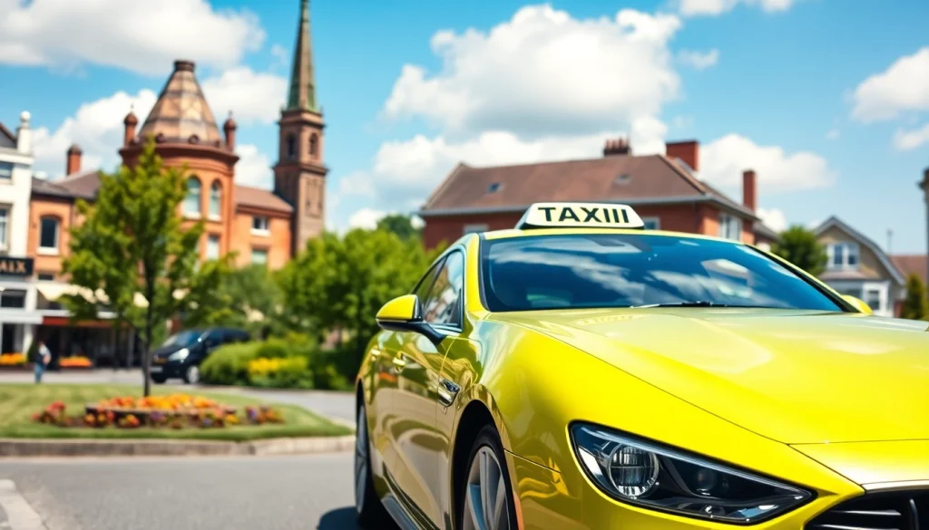 Book a reliable West bridgford Taxi amongst vibrant local landmarks and a sunny atmosphere.