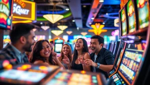 Menang besar dengan link slot gacor dalam suasana kasino yang meriah.