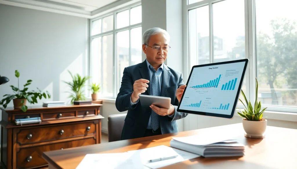 카드 한도 현금화 과정을 설명하는 재무 전문가의 모습입니다.