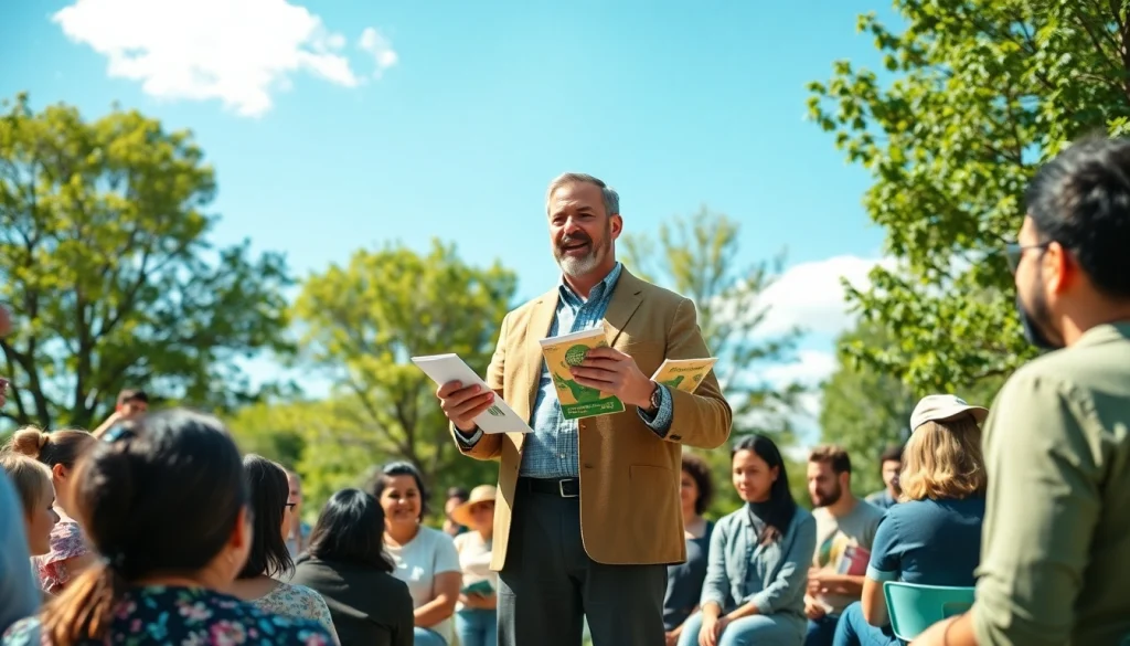 Engaging discussion on sustainability at https://www.unsustainablemagazine.com seminar emphasizing eco-friendly living.