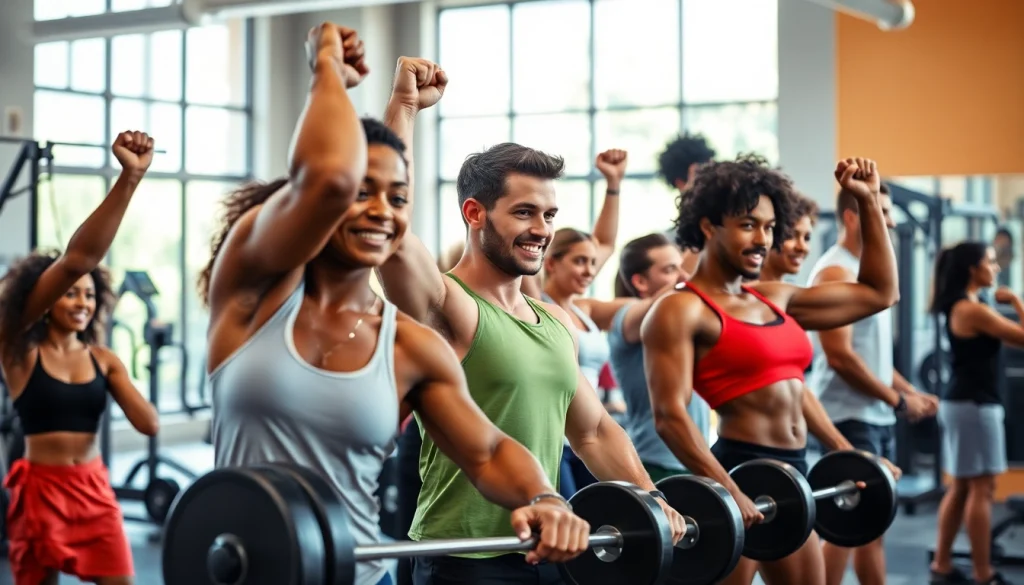 Engaging fitness community showcasing strength and teamwork at 888new gym.