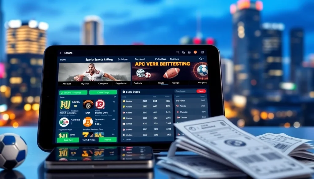Explore best sports betting sites in India with advanced features in a vibrant digital interface.