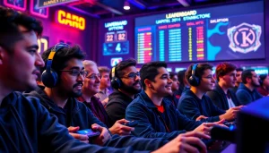 Daftar diantogel dengan para pemain kompetitif dalam permainan kasino.