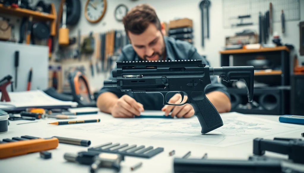 Building a PF940SC frame kit with precision tools in a dedicated workspace.