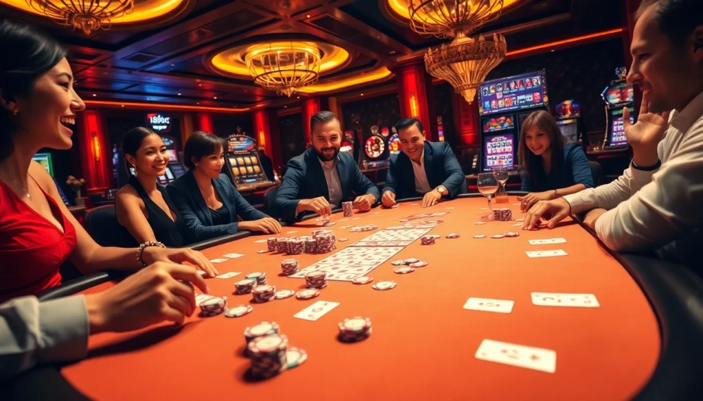 Experience the thrill of gambling at 188bet with a lively casino scene full of action.