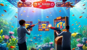 Bắn cá đổi thưởng game with underwater excitement and colorful fish rewards