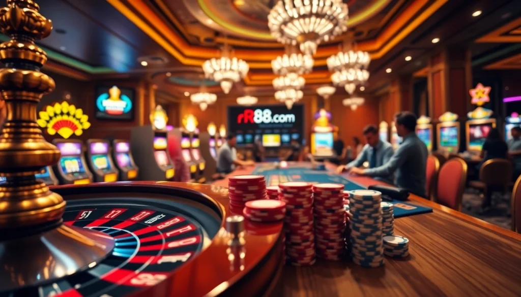 Experience the luxury of online gambling at rr88.com with vibrant casino games and thrilling action.