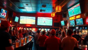 Experience the energy of sports betting South Carolina in a lively sports bar scene.