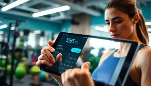 Calculate your total daily energy expenditure using the tdee calculator on a sleek tablet interface.