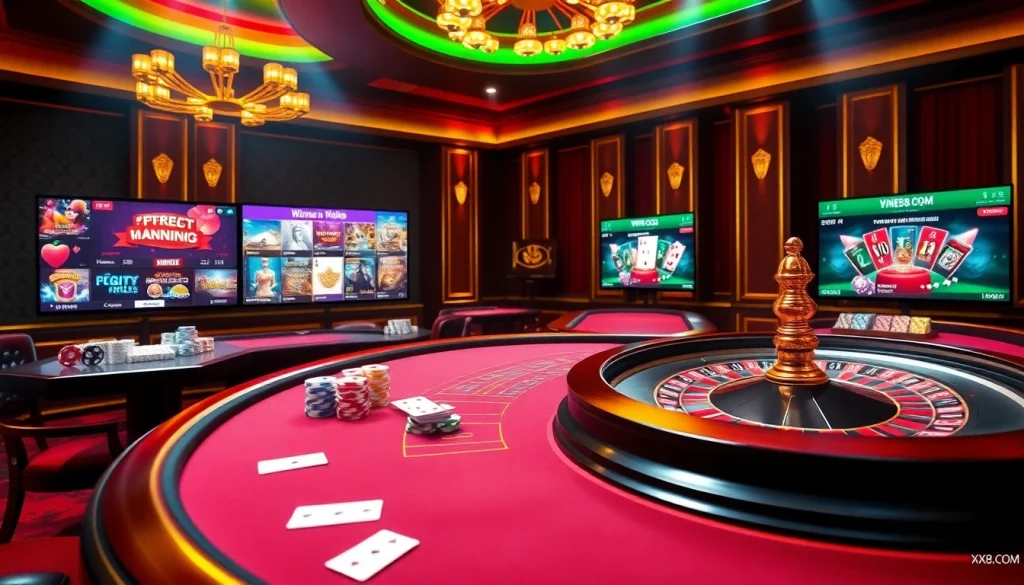 Experience thrilling betting action at XX88.COM with elegant poker chips and a spinning roulette wheel.