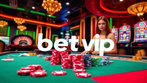 Trải nghiệm sự phấn khích tại casino Bet VIP với các trò chơi đầy màu sắc và người chia bài chuyên nghiệp.