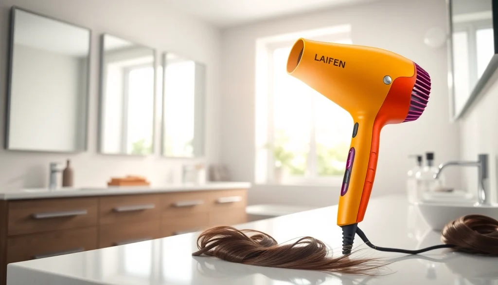 Experience the Laifen SE Lite high-speed hair dryer with its lightweight design and ergonomic features.