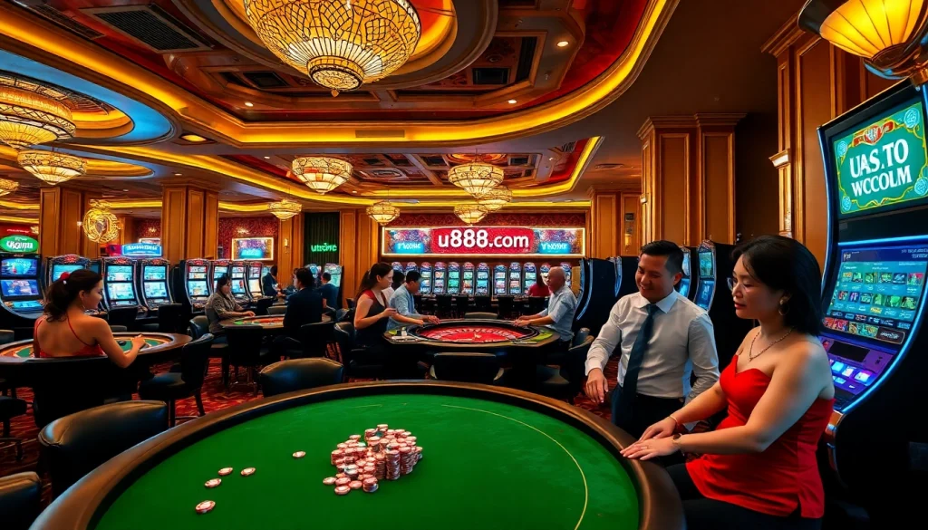 Experience thrilling gameplay at u888 com with luxurious casino features and diverse game offerings.
