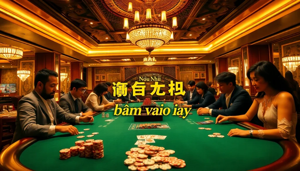 Experience the thrill of gambling with Nếu như vậy bám vào đây at an upscale poker table.